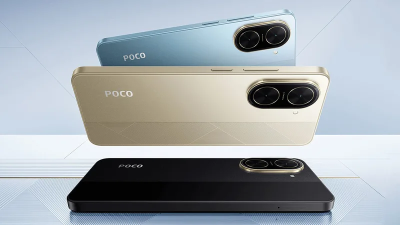 Xiaomi Smartphone Poco C81 PRO 6,90" 120HZ 4gb/256gb Gold - foto 2