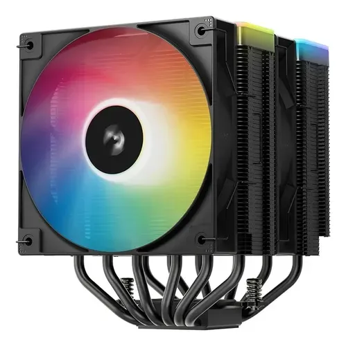 REFRIGERADOR CPU DEEPCOOL AG620 V2 MULTISOCKET NEGRO ARGB