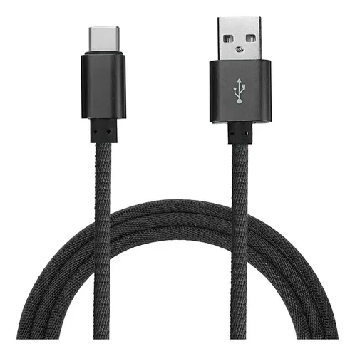 CABLE USB XIAOMI MI BRAIDED USB TYPE-C CABLE 100CM BLACK