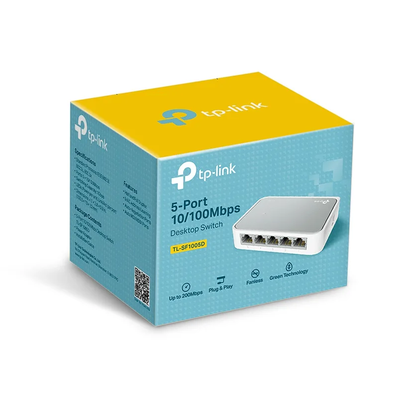 SWITCH TP-LINK TL-SF1005D 5 Puertos 10/100 - foto 4