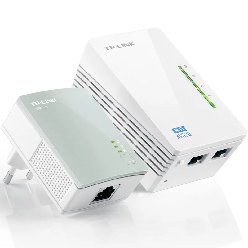 KIT 2 PLC/POWERLINE TP-LINK TL-WPA4220KIT 2RJ45/500MBPS WIFI-N/300MBPS