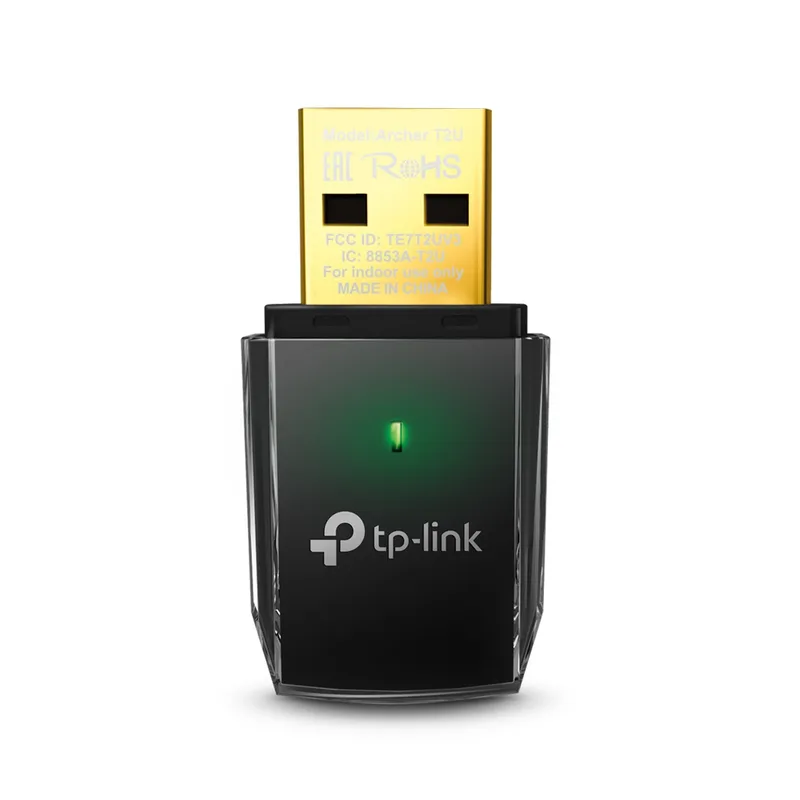 ADAPTADOR RED TP-LINK ARCHER T2U USB2.0 WIFI-AC/600MBPS DUALBAND