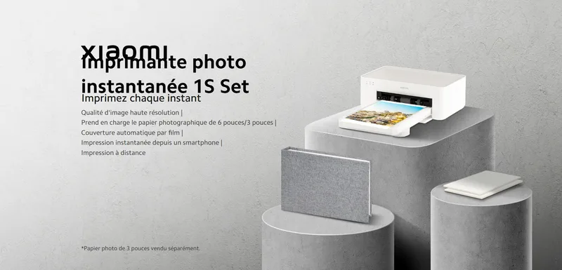 IMPRESORA TERMICA XIAOMI PHOTO PRINTER 1S SET EU