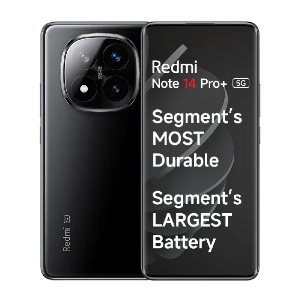 SMARTPHONE XIAOMI REDMI NOTE 14 PRO+ 5G 6,67 8GB RAM 256GB ROM MIDNIGHT BLACK - foto 4