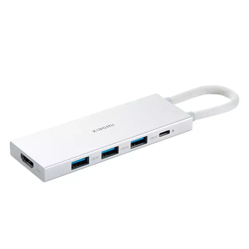 HUB XIAOMI 5 IN 1 TYPE-C 3PTOS USB-A/HDMI/TYPE-C - foto 2