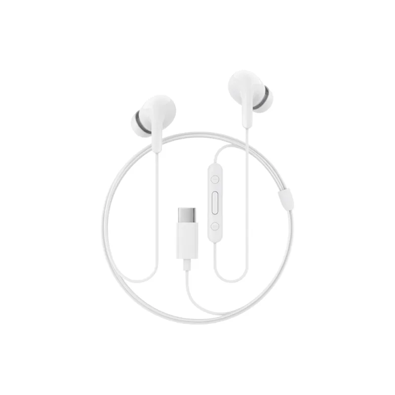 AURICULARES C/MICROFONO XIAOMI EARPHONES TYPE C WHITE