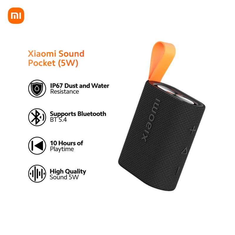 ALTAVOZ BLUETOOTH XIAOMI MI PORTABLE POCKET BLUETOOTH SPEAKER 5W
