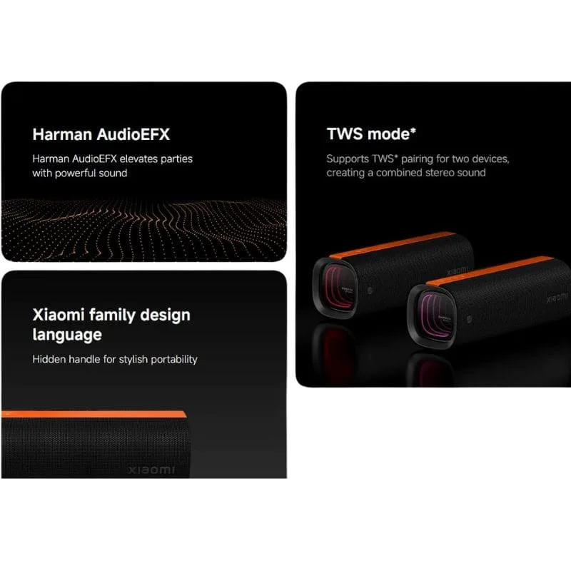 ALTAVOZ BLUETOOTH XIAOMI SOUND PARTY NS7 50W - foto 2