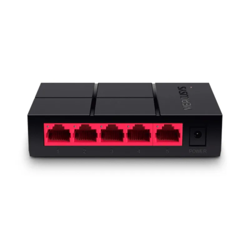 SWITCH MERCUSYS MS105 5PTOS 10/100 TAMAÃ‘O REDUCIDO