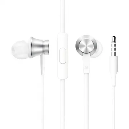 AURICULARES XIAOMI MI IN-EAR HEADPHONES BASIC INTRAUDITIVOS JACK3.5 SILVER - foto 2
