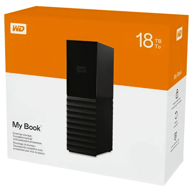 HDD WD EXTERNO 3.5 6TB MY BOOK NEGRO