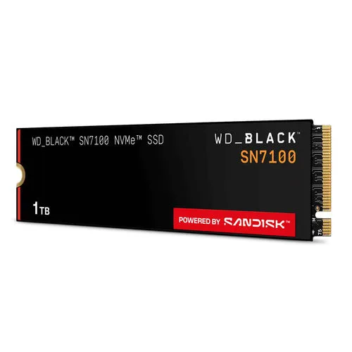 SSD WD M.2 1TB PCIE4.0 NS7100 NVME  BLACK