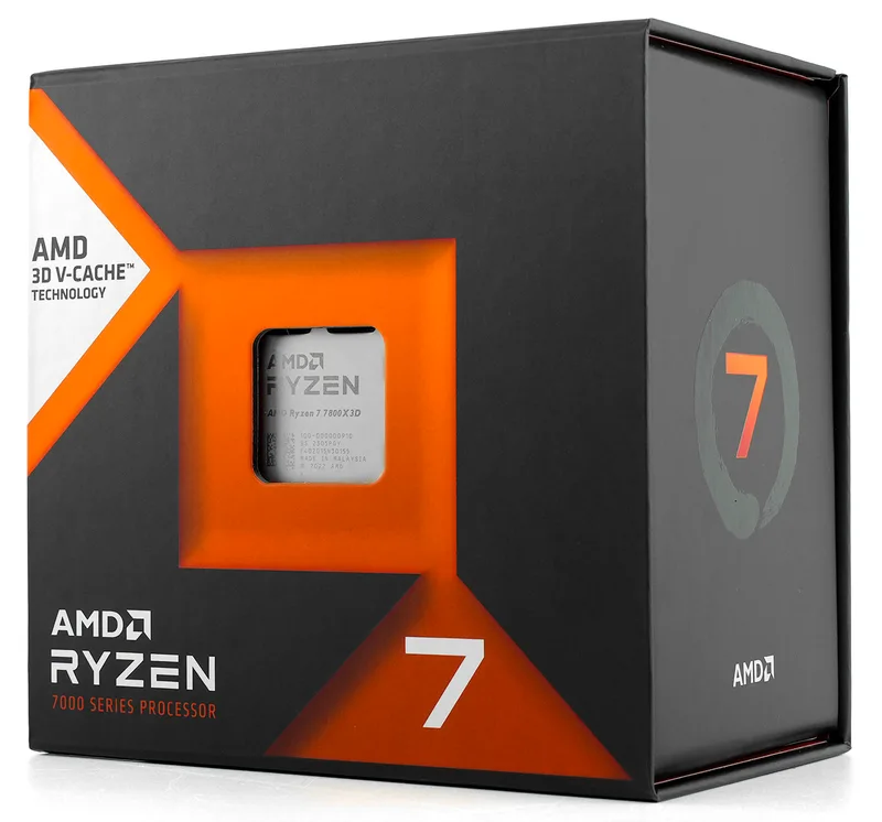 MICRO AMD AM5 RYZEN 7 7800X3D 4,20GHZ 96MB BOX S/VENTILADOR - foto 2