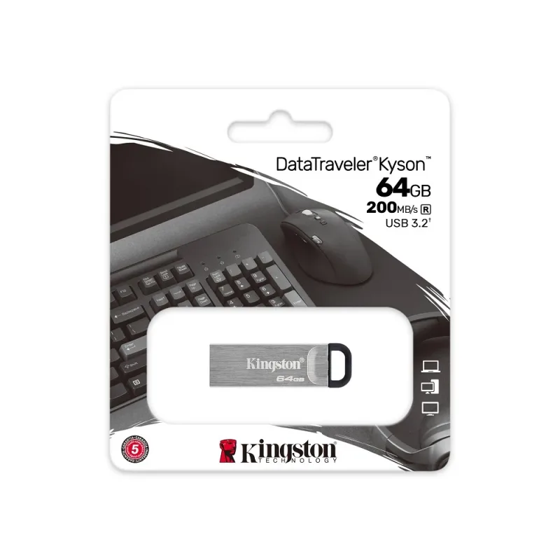 PENDRIVE KINGSTON 64GB USB3.2 KYSON GEN1