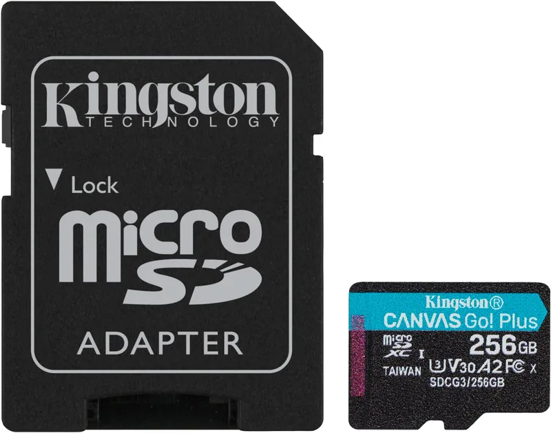 Microsd Kingston 128GB Cl10 Canvas GO PLUS 4 - foto 3