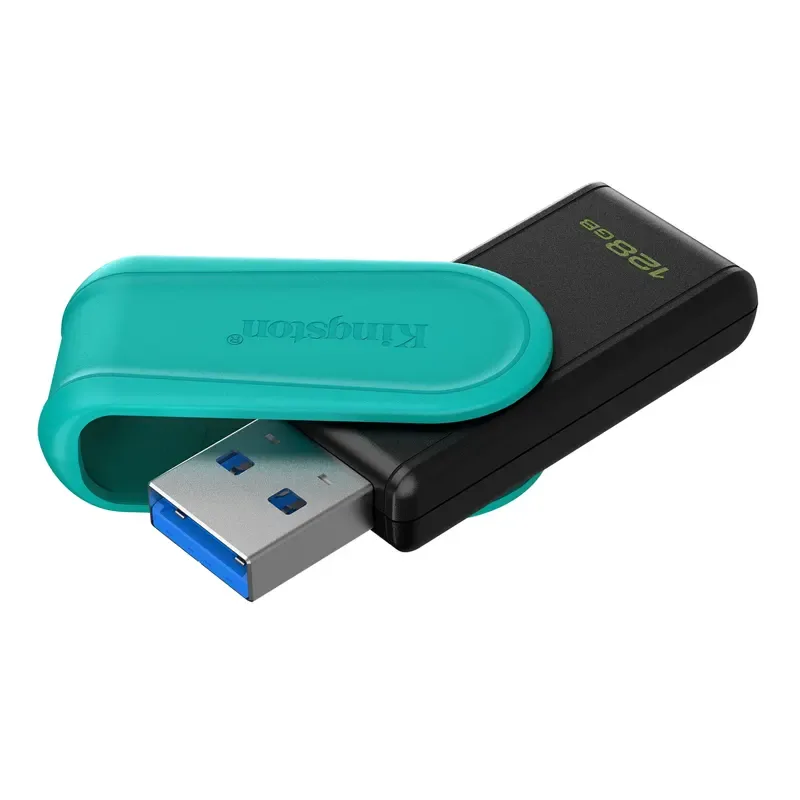 PENDRIVE KINGSTON 128GB USB3.2 EXODIA S NEGRO/TURQUESA - foto 2