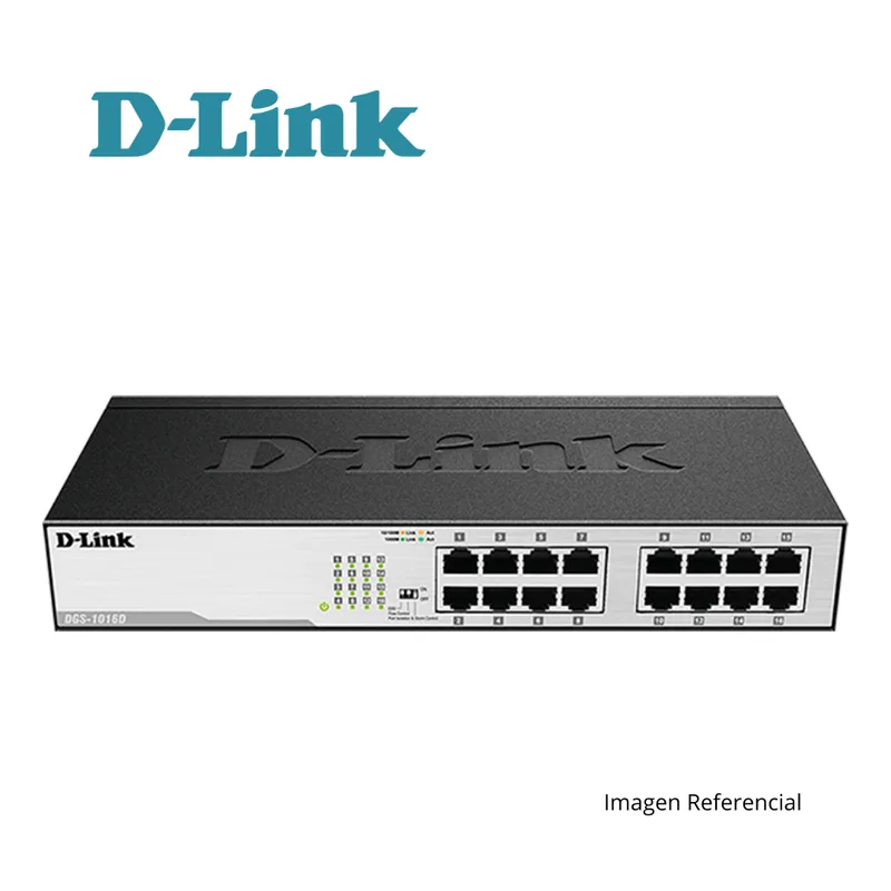 SWITCH D-LINK DGS-1016D 16PTOS 10/100/1000