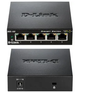 SWITCH D-LINK DGS-105GL 5PTOS 10/100/1000 - foto 2