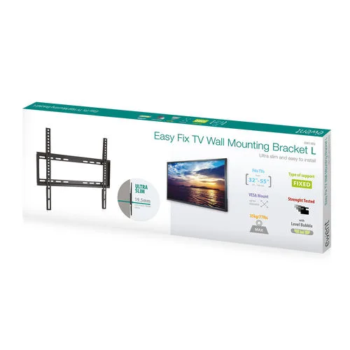 SOPORTE PARED MONITOR/TV EWENT EASY FIX EW1502 32/55 MAX.35KG NEGRO - foto 4