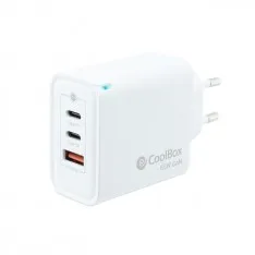 CARGADOR USB PARED EWENT EW1325 USB-C/USB-A 30W BLANCO