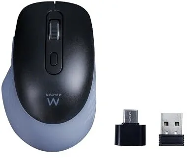 RATON EWENT EW3204 800/1200/1600DPI INALAMBRICO 6 BOTONES NEGRO/GRIS - foto 2