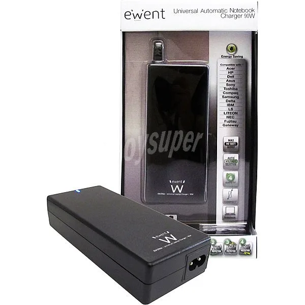 Cargador Automatico Ewent Ew3969 90W 11PUNTAS - foto 3
