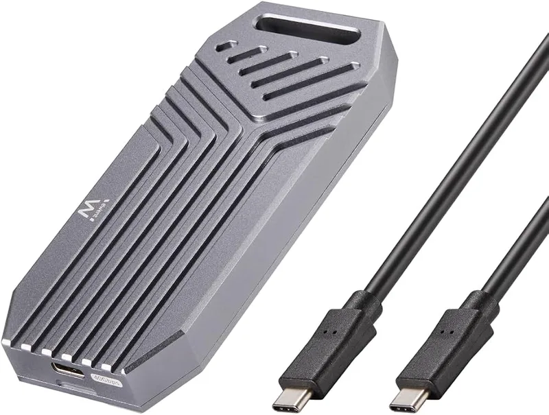 CARCASA EWENT PARA SSD USB4 40GBPS M.2 NVME PCIE - foto 3