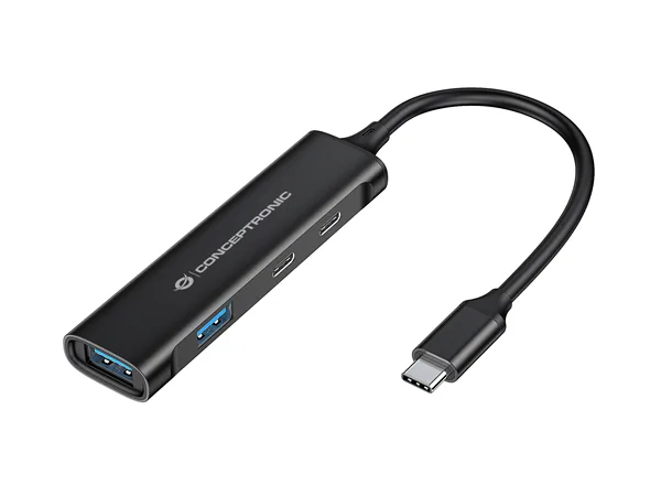 HUB EWENT EW1151 USB-C/USB-A 4 EN 1 4USB-C ADAPTADOR MULTIPUERTO 10GBPS - foto 3