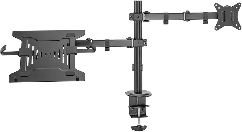 SOPORTE MESA MONITOR EWENT EW1510 HASTA 34 MAX.8KG NEGRO 1 BRAZO - foto 3