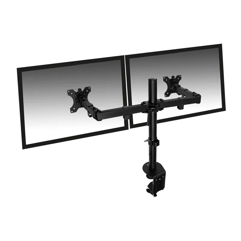 SOPORTE MESA MONITOR EWENT EW1512 HASTA 32" MAX.16KG NEGRO 2 Brazos - foto 4