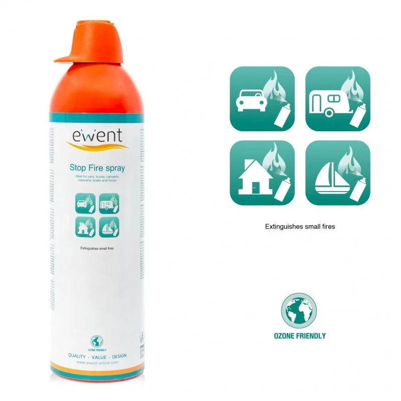 Spray Extintor Fuego Ewent Ew5621 500GR - foto 2