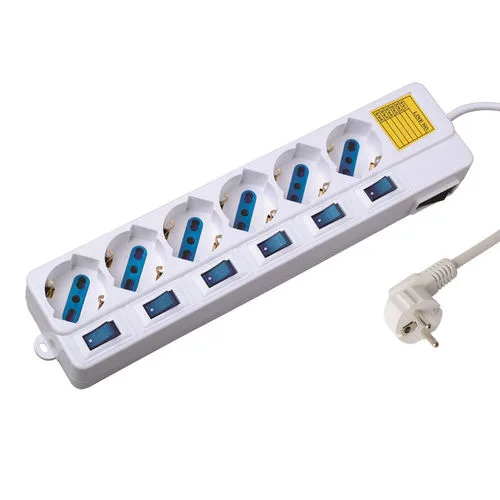 REGLETA EWENT EW3932 6 TOMAS C/INTERRUPTOR