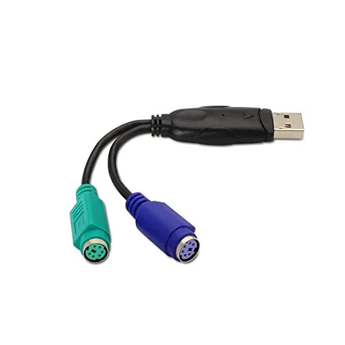 NANOCABLE CABLE CONVERSOR NANO CABLE USB A/M - 2xPS/2/H 15CM NEGRO (TECLADO-RATON) - foto 3