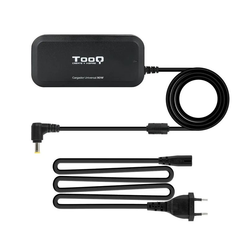 CARGADOR TOOQ 90W UNIVERSAL PORTATIL USB