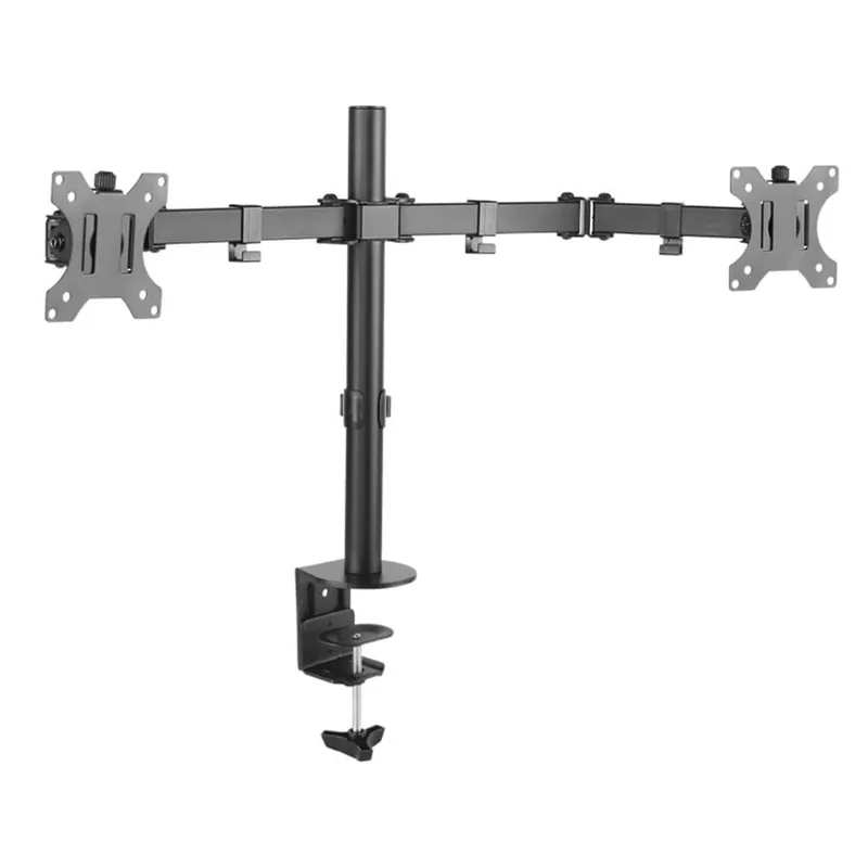 SOPORTE MESA MONITOR/TV TOOQ DB1232TN-B 13''/32'' MAX.8KG NEGRO 2 BRAZOS