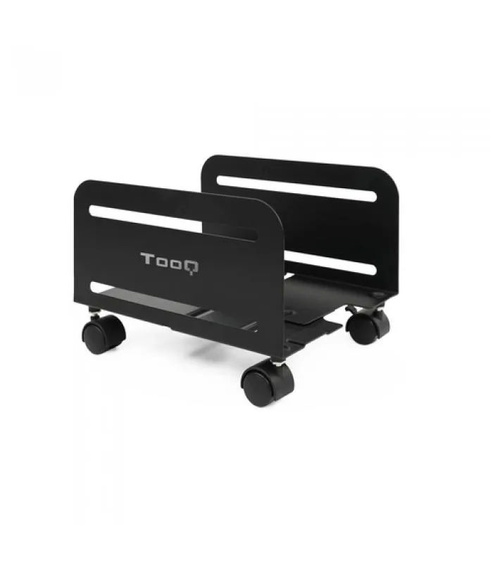 SOPORTE METALICO CPU TOOQ 119/209MM ANCHO MAX.10KG DE SUELO C/RUEDAS