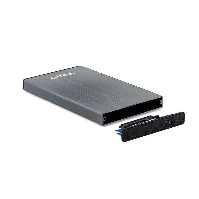 CAJA HDD TOOQ TQE-2527G 2.5'' SATA USB3.0/3.1 9,5MM GEN1 GRIS - foto 4