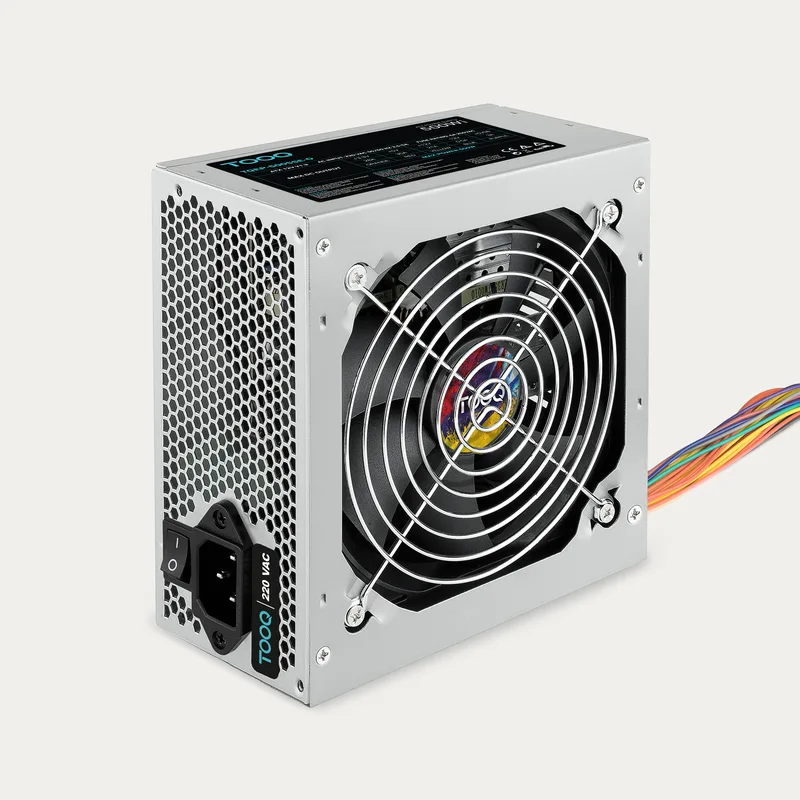 FUENTE ALIMENTACION 500W TOOQ PFC-ACTIVO 4SATA 12CM ATX - foto 4