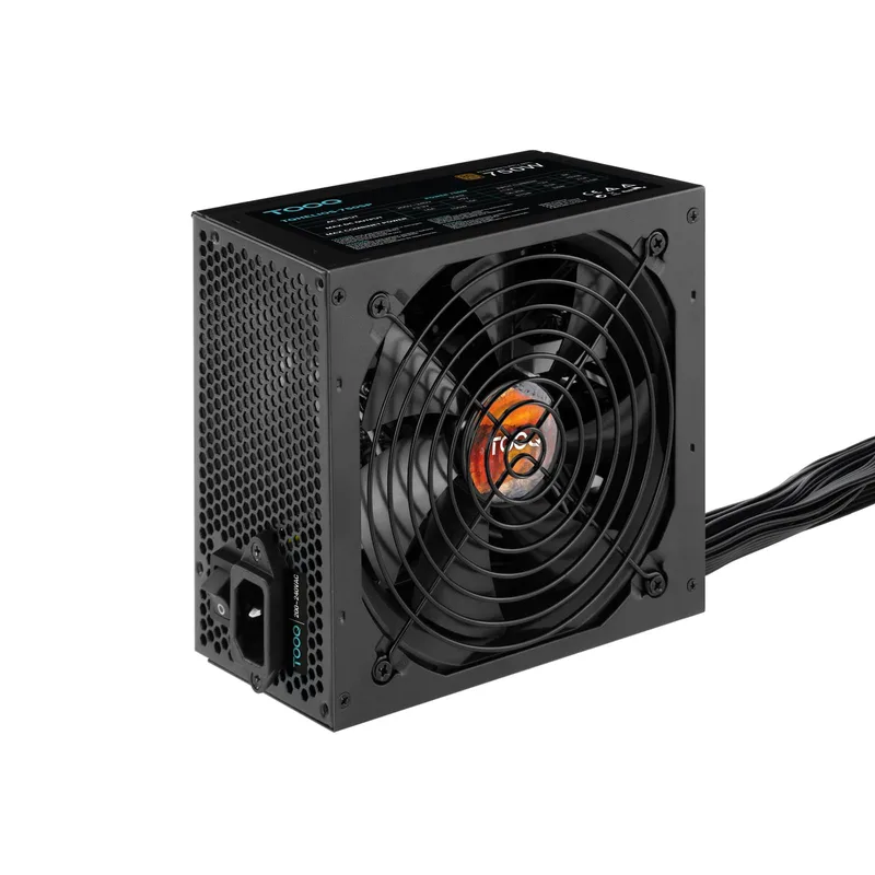 FUENTE ALIMENTACION 750W TOOQ PFC-ACTIVO 5SATA 14CM ATX - foto 2