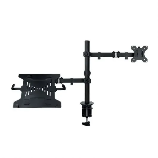 SOPORTE MESA MONITOR/PORTATIL TOOQ DB1200TN-B 13/32 MAX.8KG NEGRO 2 BRAZOS