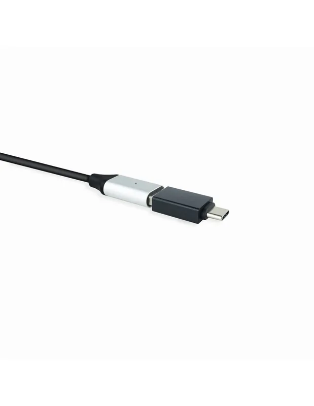 ADAPTADOR NANO CABLE USB C/M - USB A/H 3.1 NEGRO