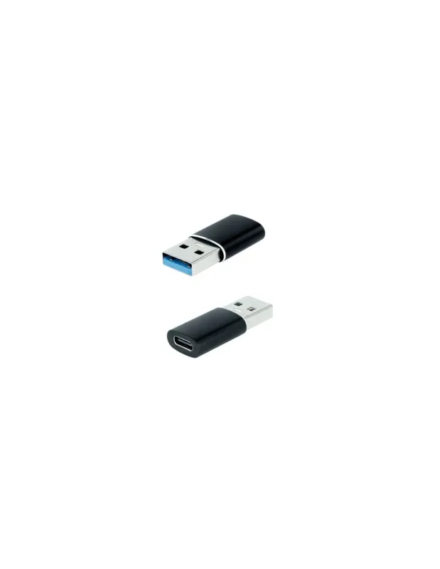 Nanocable Adaptador Nano Cable USB A/m - USB C/h 3.1 Negro - foto 3