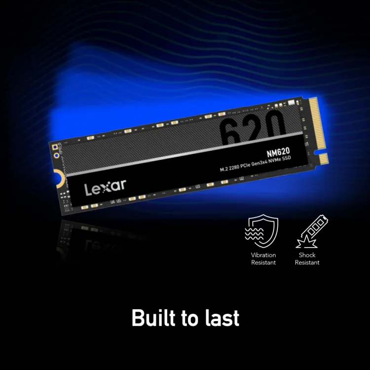 SSD LEXAR M.2 1TB PCIe NVME NM620 Gen3 x4 - foto 3