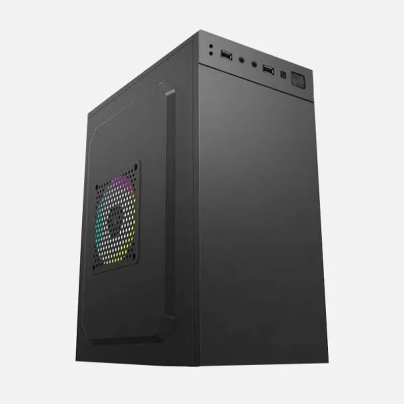 CAJA PC MICRO-ATX APPROX APPC-201F C/FUENTE 500W USB3.0 NEGRO