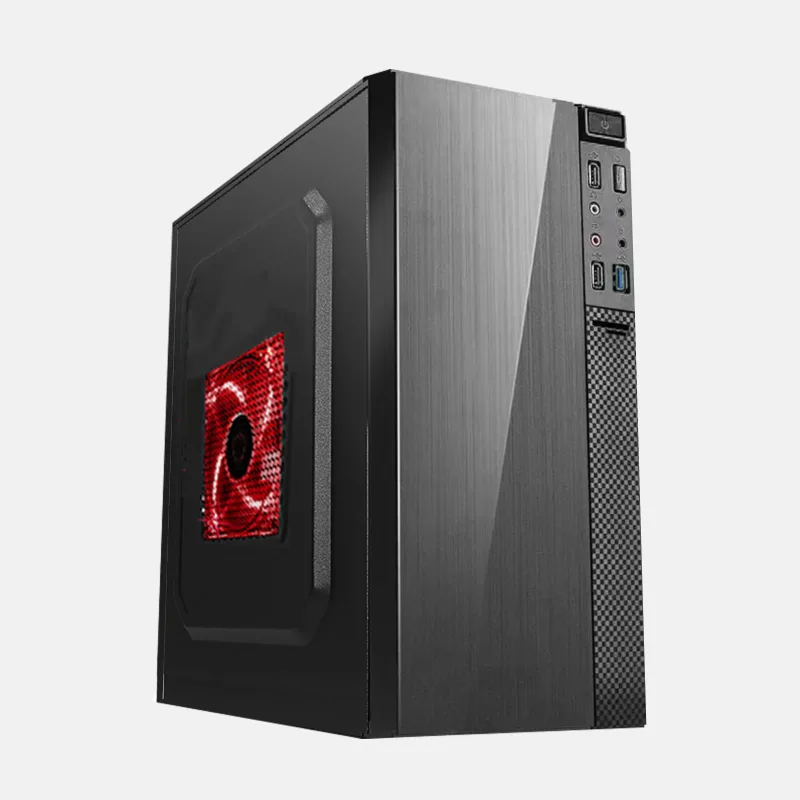 CAJA PC MICRO-ATX APPROX APPC-203F C/FUENTE 500W USB3.0 NEGRA