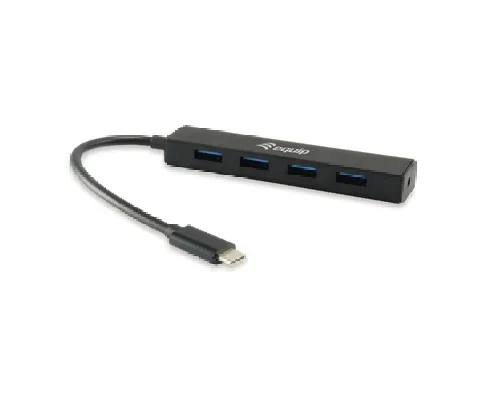 HUB APPROX 4 PUERTOS USB 3.0 A TYPE-C NEGRO