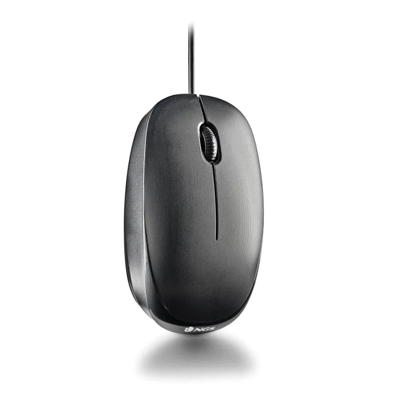 RATON NGS FLAME BLACK OPTICO 1000DPI USB BLACK - foto 2