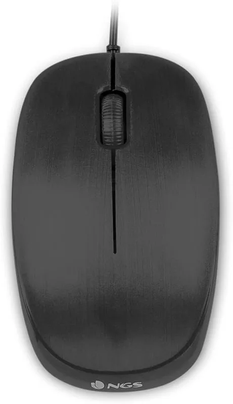 RATON NGS FLAME BLACK OPTICO 1000DPI USB BLACK - foto 4