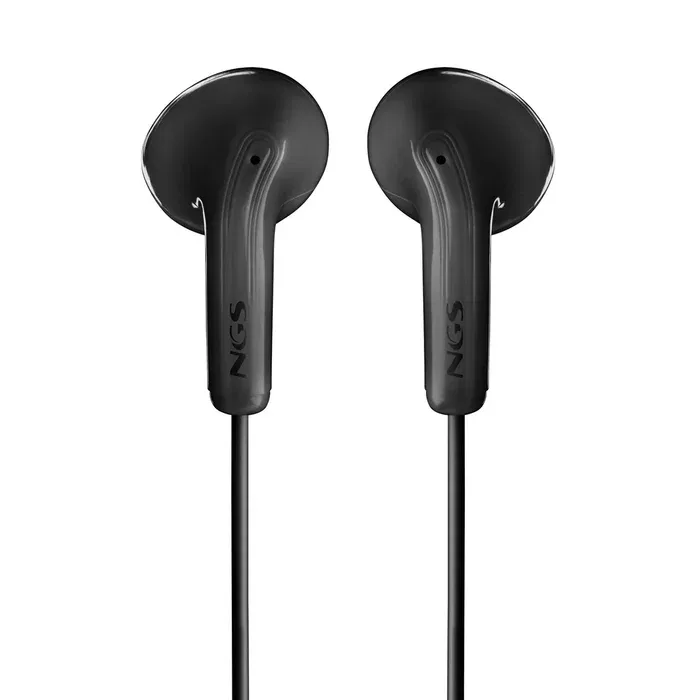 AURICULARES C/MICROFONO NGS CROSS FLIP JACK-3.5MM NEGRO