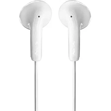 AURICULARES C/MICROFONO NGS CROSS FLIP JACK-3.5MM BLANCO